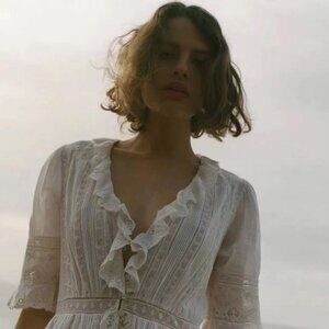 【SOLD】DOEN Ellora Dress - Salt